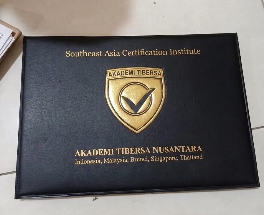 Contoh Map Sertifikat Hardcopy Akademi Tibersa
